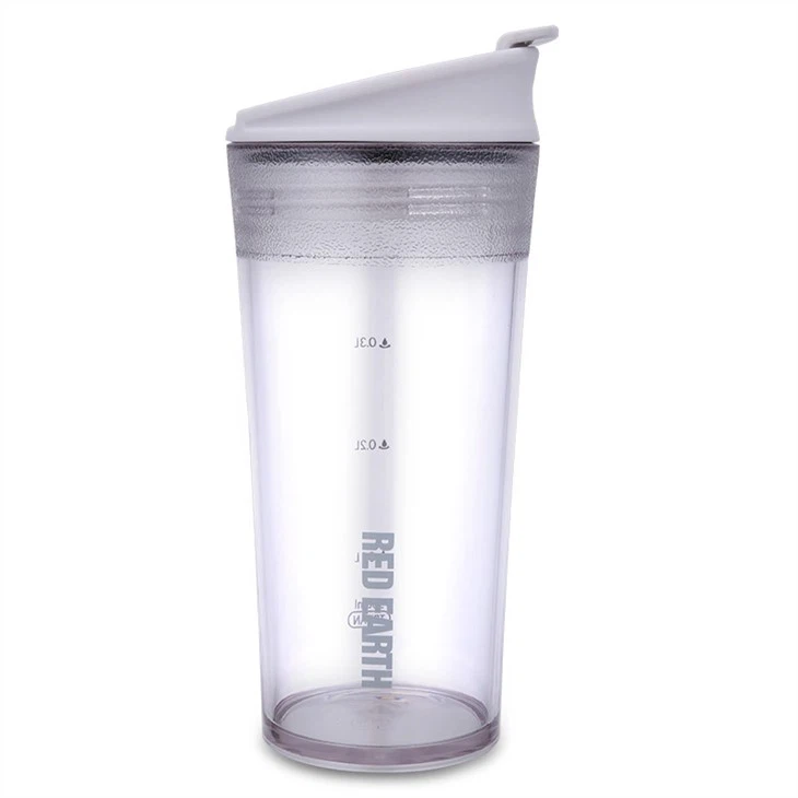 Plaisteach Tritan Ath-inúsáidte BPA Tumbler Corn Deoch Fuar In Aisce